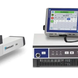 VJ 7510 fiber laser marks on robust materials
